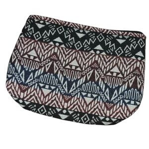 Patterned Pouch Bag